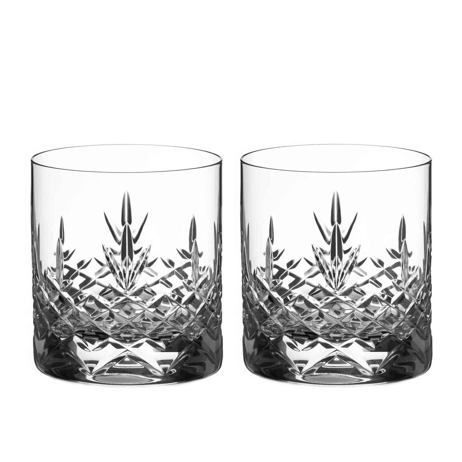 Buckingham Hand Cut Crystal Brandy Glasses - Set of 2