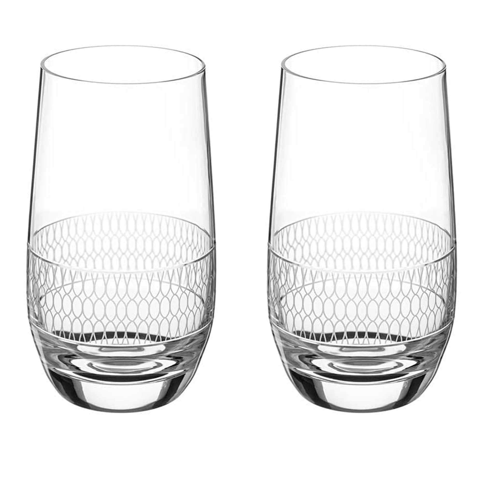 DIAMANTE Red Wine Glasses Pair victoria Collection Hand Cut