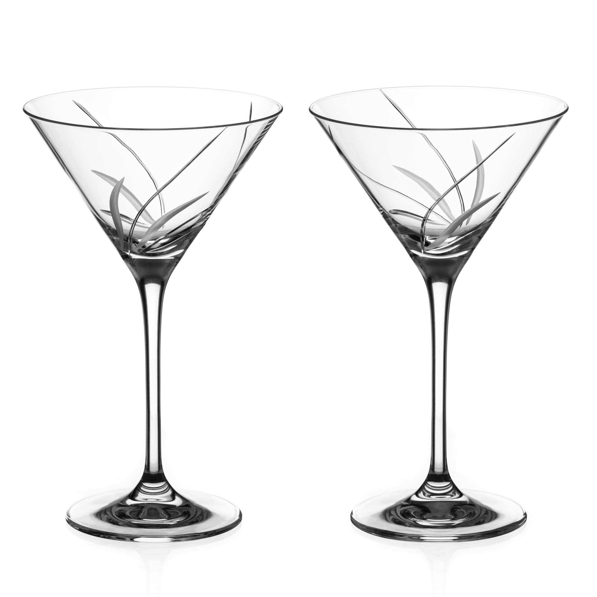 Meadow Collection Martini Glasses Set of 2